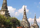 Le Wat Phra Si Sanphet à Ayutthaya